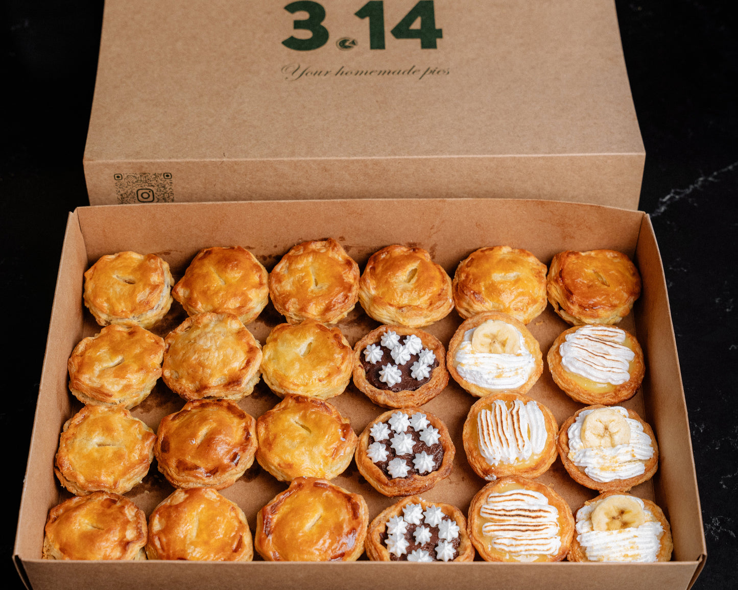 Box of Mini Pies (24 Pieces)